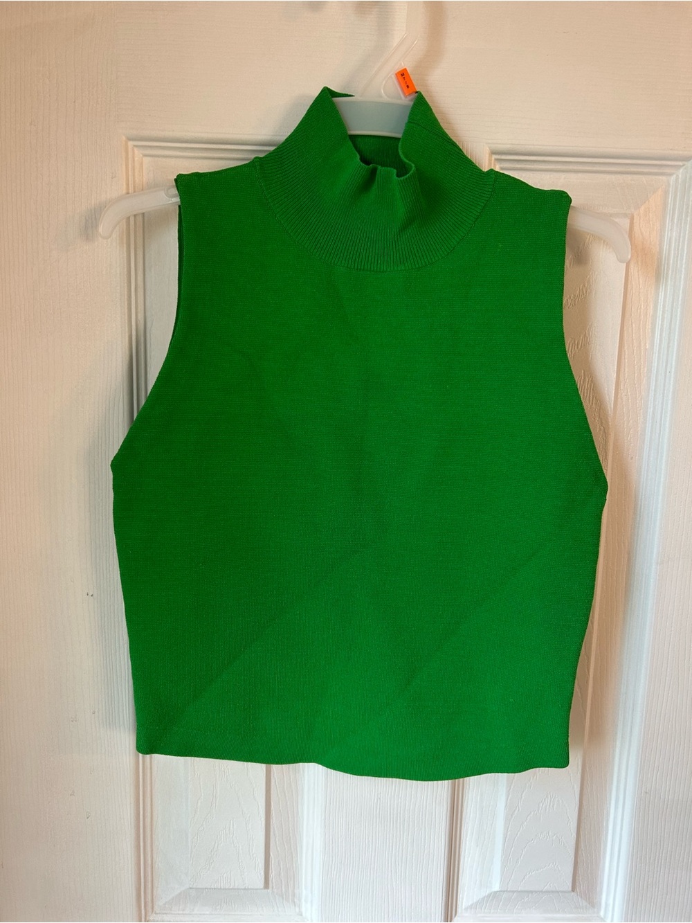 House of Harlow 1960 Sleeveless Mock Neck Top - Kelly Green